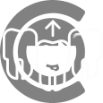 3 tooth design icon