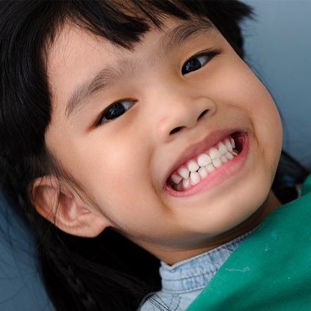 Little boy with healthy smile