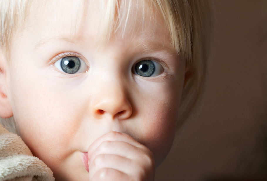 Child sucking thumb